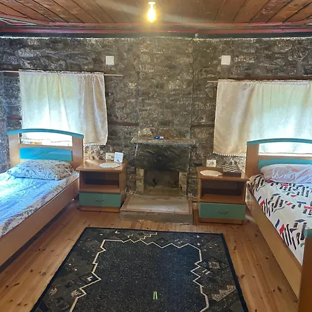 Jani Stone House Fireplace Near Quiet Nature Pensionat